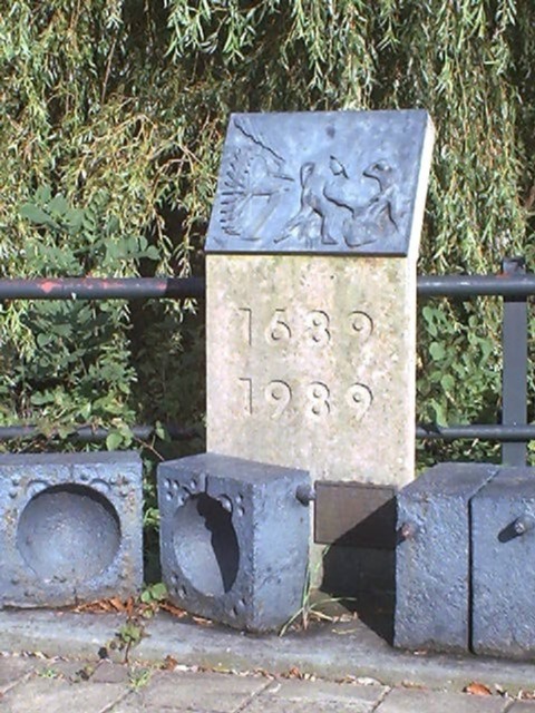 Monument aan de Bielheimerbeek onder Doetinchem